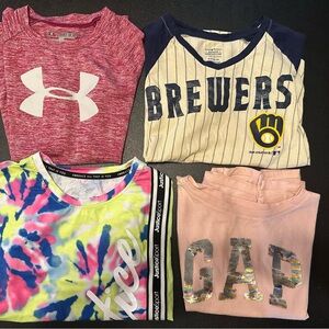 Assorted lot of girls 8-10 shirts